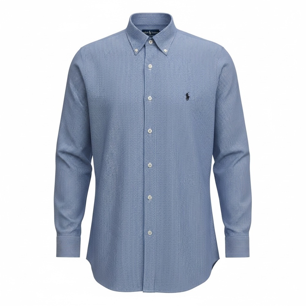 Ralph Lauren Blake Cotton Button Down Long Sleeve Logo Shirt XL